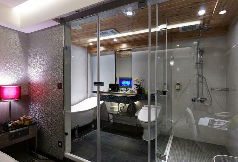 اتاق استاندارد سه نفره, Beauty Hotels Taipei   Hotel Bfun