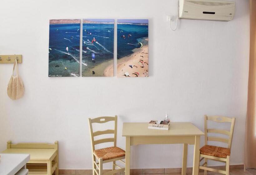 Escritório Estandar Vista Mar, Captain Apartments Paros