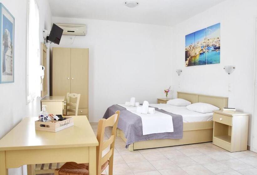 복층 룸, Captain Apartments Paros