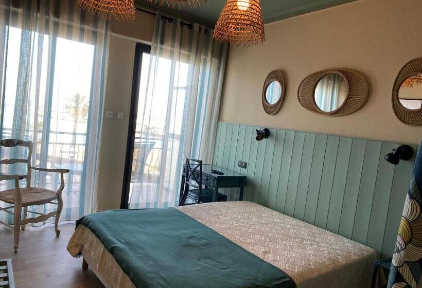 带海景的标准房, Hôtel Les Alizés