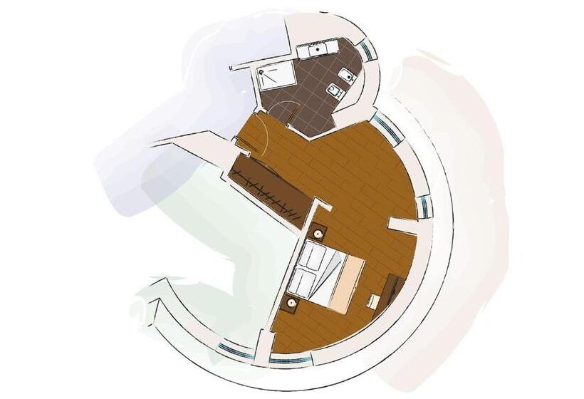 اتاق لوکس, Aqua Montis Resort & Spa