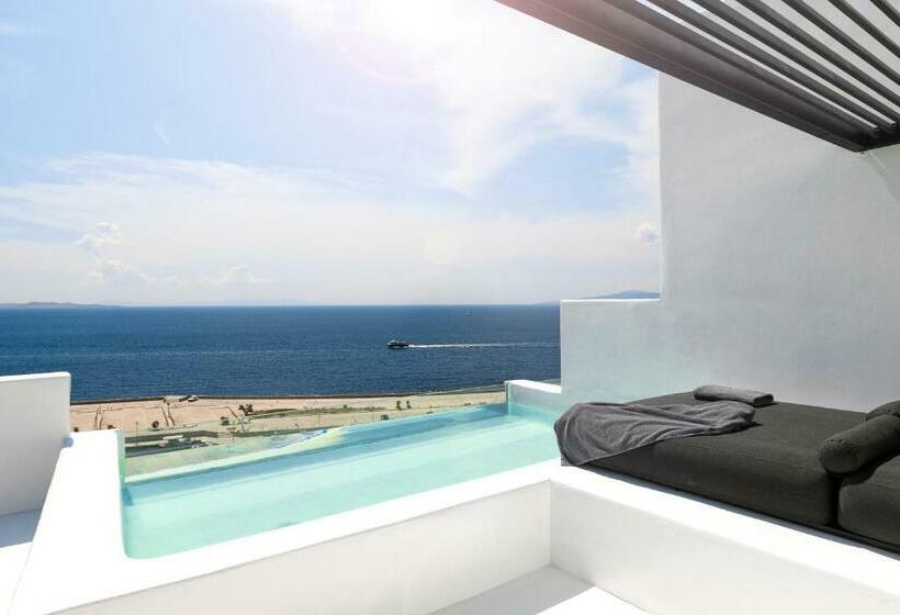 Номер Deluxe Вид на Море, Tagoo Black Mykonos