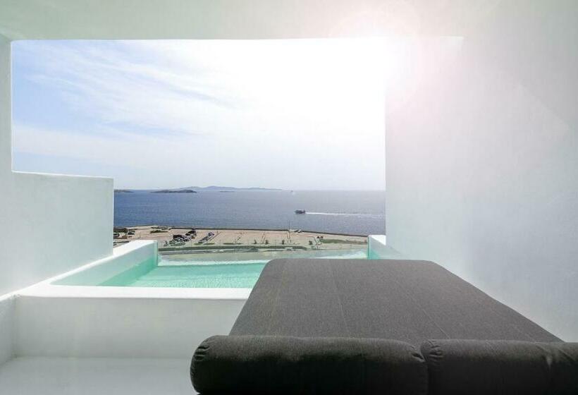 Номер Deluxe Вид на Море, Tagoo Black Mykonos