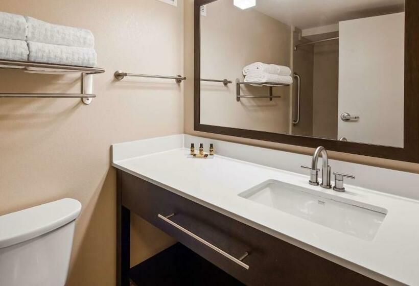 キングサイズベッドのスタンダードルーム, Best Western Plus Thornburg Inn & Suites