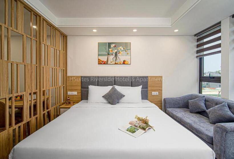 استودیو استاندارد با بالکن, Hsuites Riverside Hotel And Apartment