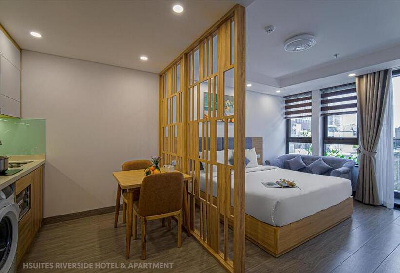 استودیو استاندارد با بالکن, Hsuites Riverside Hotel And Apartment