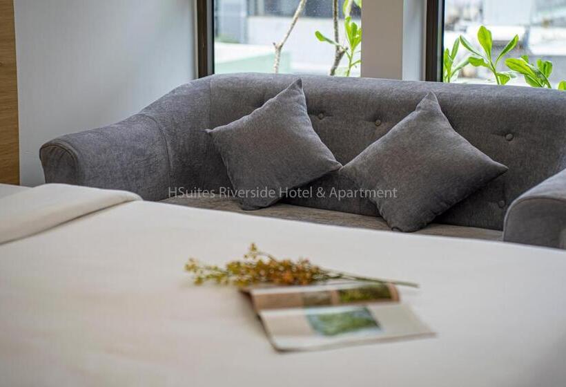 استودیو استاندارد با تخت کینگ, Hsuites Riverside Hotel And Apartment