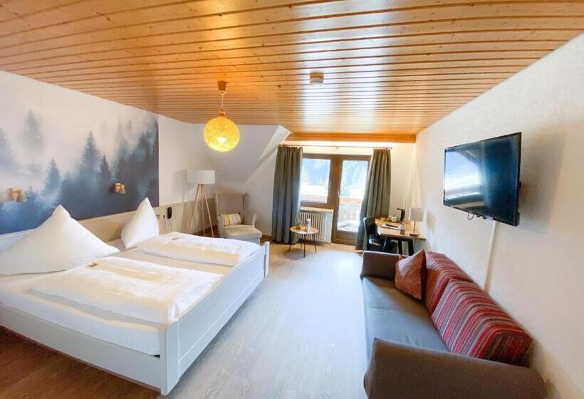 Quarto standart com varanda, Landgasthof Jostalstüble