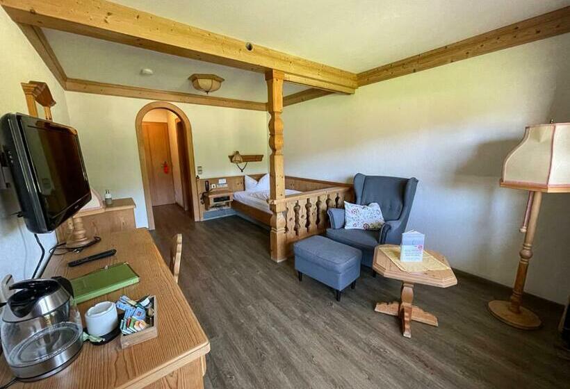 Quarto Standard Individual com Balcão, Landgasthof Jostalstüble