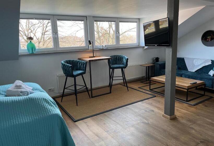Номер Deluxe Вид на Озеро, & Restaurant Fackelgarten Plau Am See