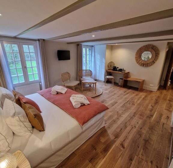 Comfort room with garden view, Au Moulin Saint Nicol   Honfleur