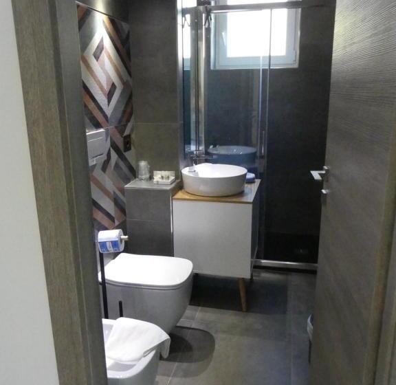 キングサイズベッドのデラックスルーム, Albergo Piazza Risorgimento
