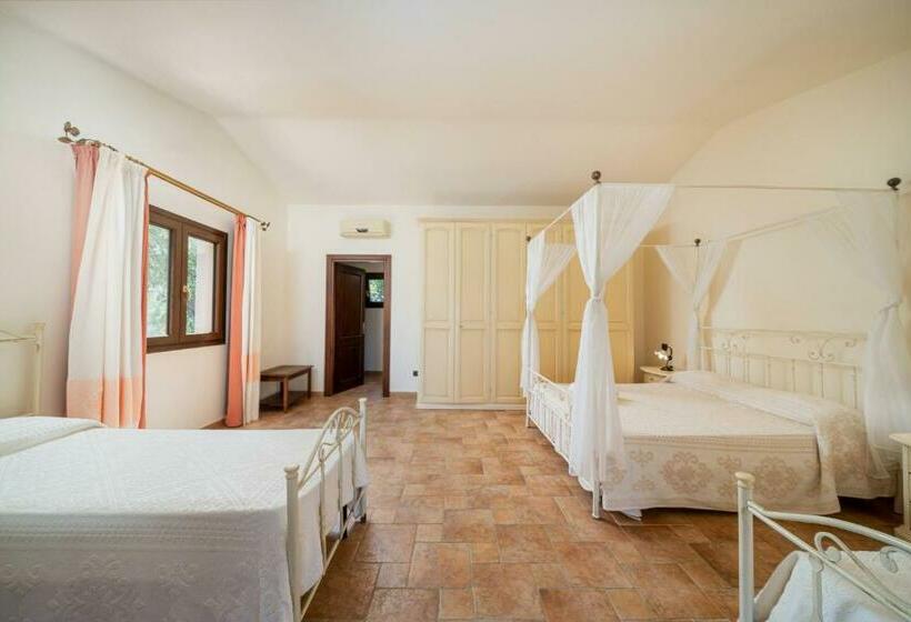 اتاق خانوادگی با چشم‌انداز باغ, Borgo Alba Barona Turismo Rurale