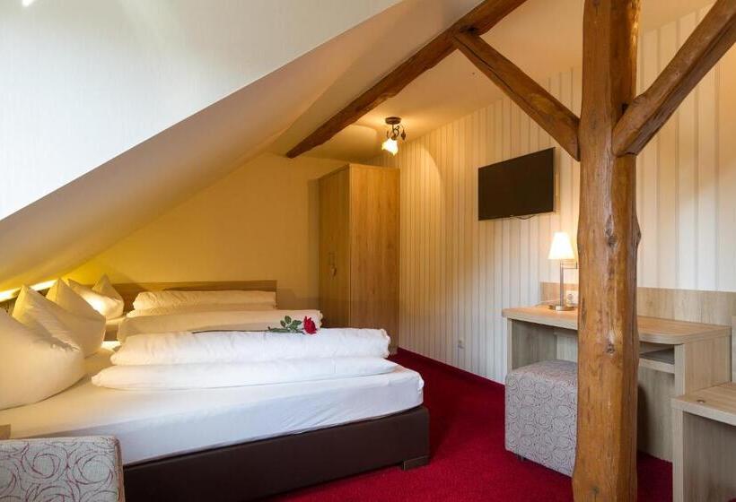 Номер Стандарт Трехместный, Landhotel Zur Grünen Kutte