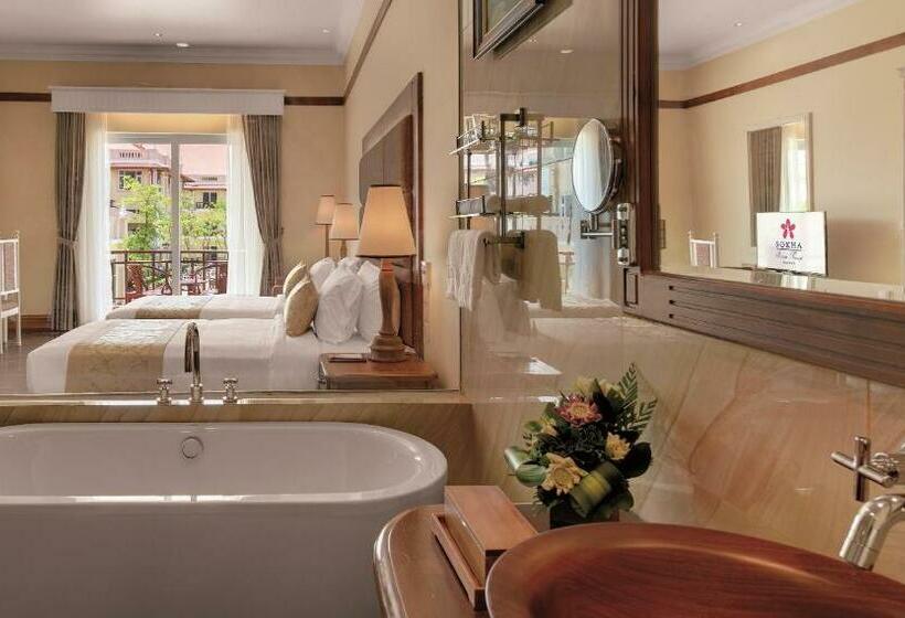 带泳池观景的豪华房, Sokha Siem Reap Resort & Convention Center