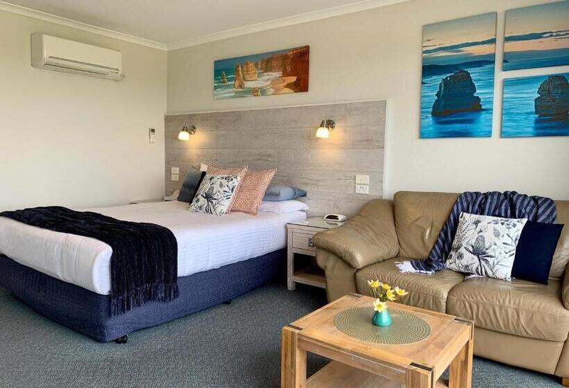 스탠다드 룸 수중안마기 바다 전망, Apollo Bay Waterfront Motor Inn