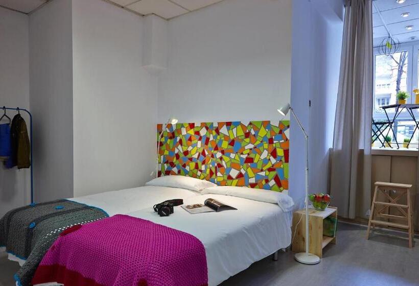 Номер Стандарт Совместная Ванная, Pil Pil Hostel Bilbao