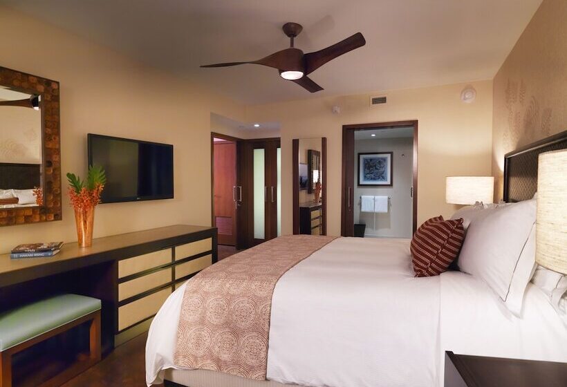 스위트 킹사이즈 침대, Hilton Grand Vac Club The Grand Islander Waikiki Honolulu