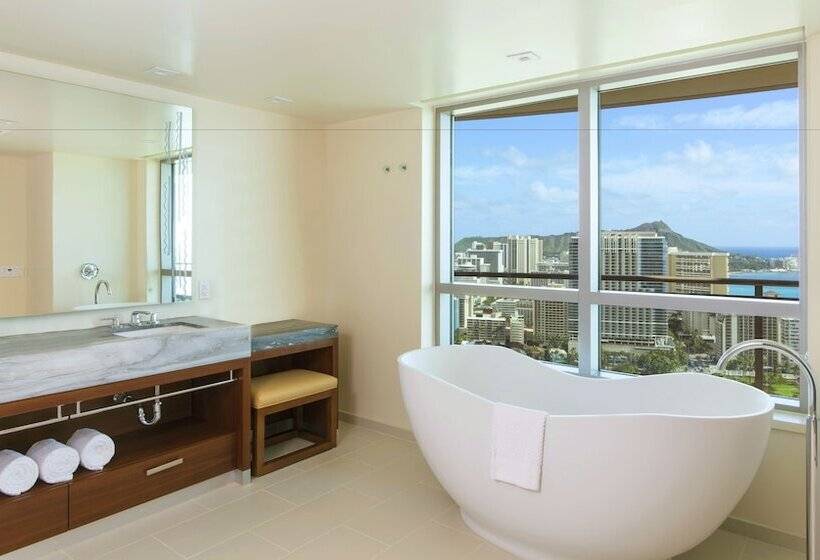 2침실 펜트하우스 아파트, Hilton Grand Vac Club The Grand Islander Waikiki Honolulu