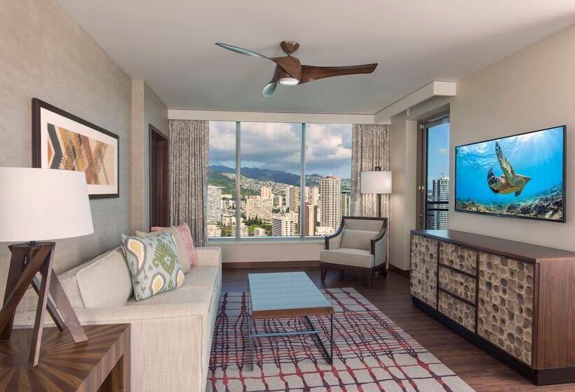 장애인을 위한 스위트, Hilton Grand Vac Club The Grand Islander Waikiki Honolulu