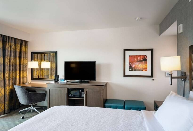חדר סטנדרט מיטה זוגית, Hampton Inn & Suites By Hilton Seattle/northgate