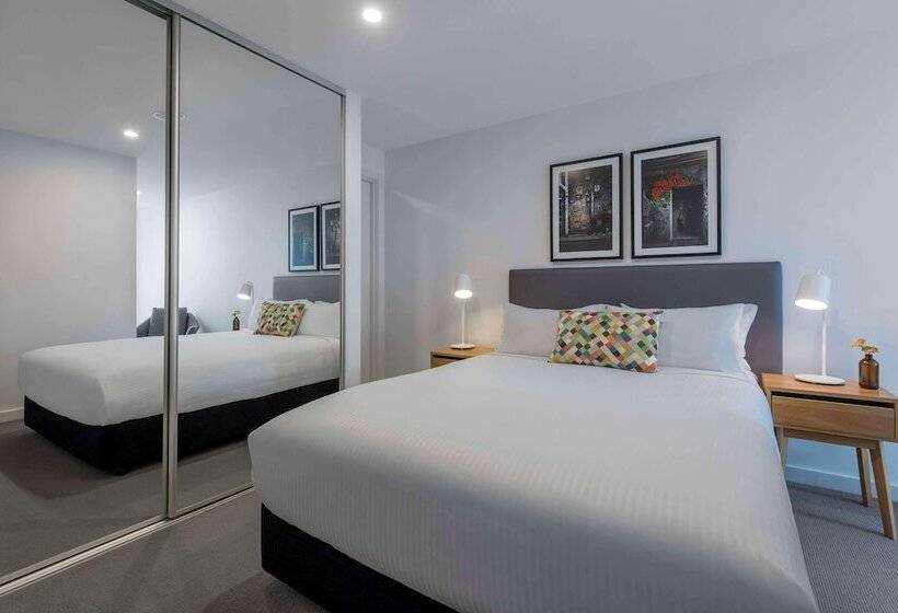 2 베드룸 이그제큐티브 아파트, Oaks Melbourne Southbank Suites