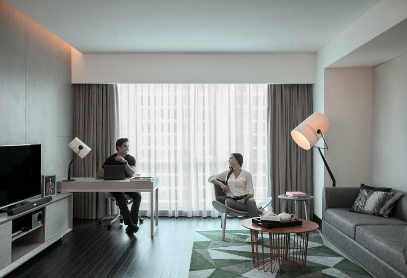 Апартаменты Ejecutiva 2 Спальни, Fraser Place Setiabudi Jakarta