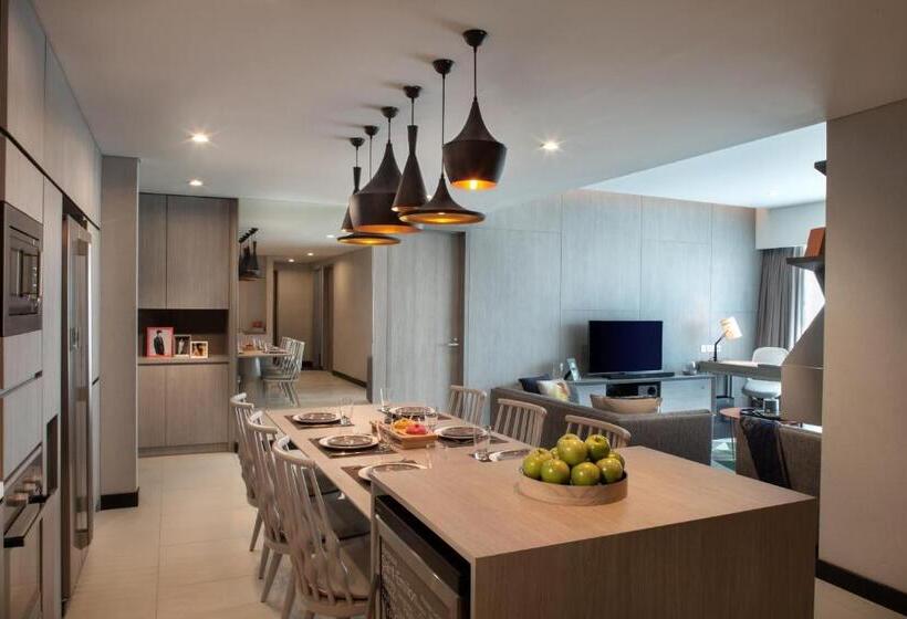 Апартаменты Premium 3 Спальни, Fraser Place Setiabudi Jakarta