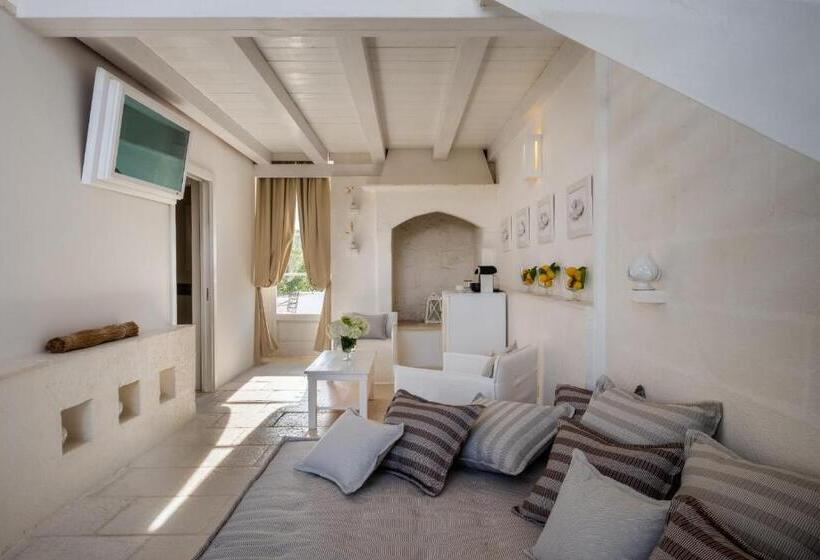可观景的套房, Baglioni Masseria Muzza