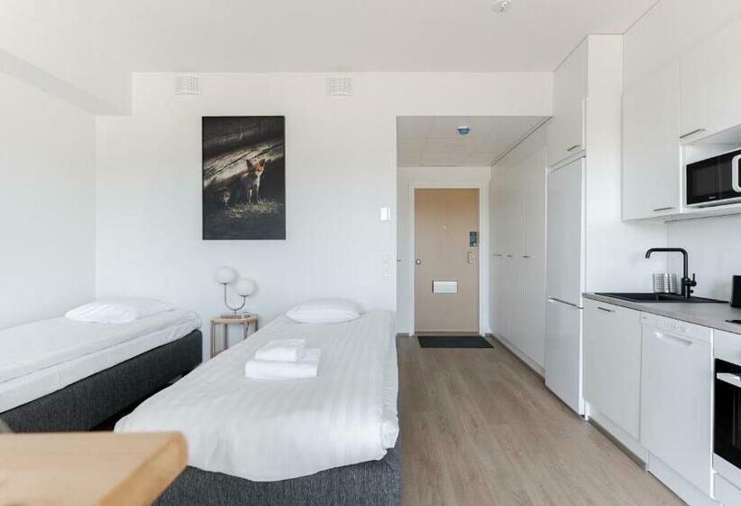 Студио Стандарт с Балконом, Serviced Apartments Pirkkala By Uhanda