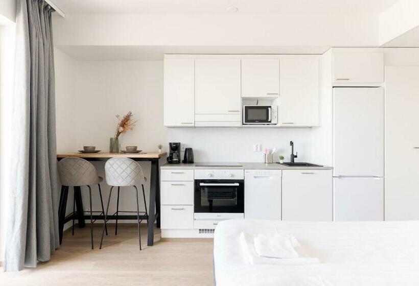 스탠다드 발코니 스튜디오, Serviced Apartments Pirkkala By Uhanda