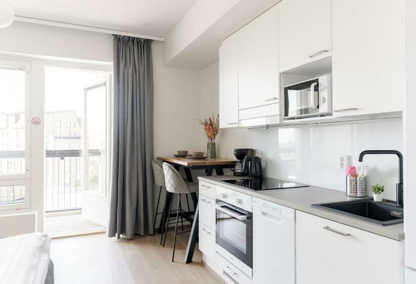 스탠다드 발코니 스튜디오, Serviced Apartments Pirkkala By Uhanda