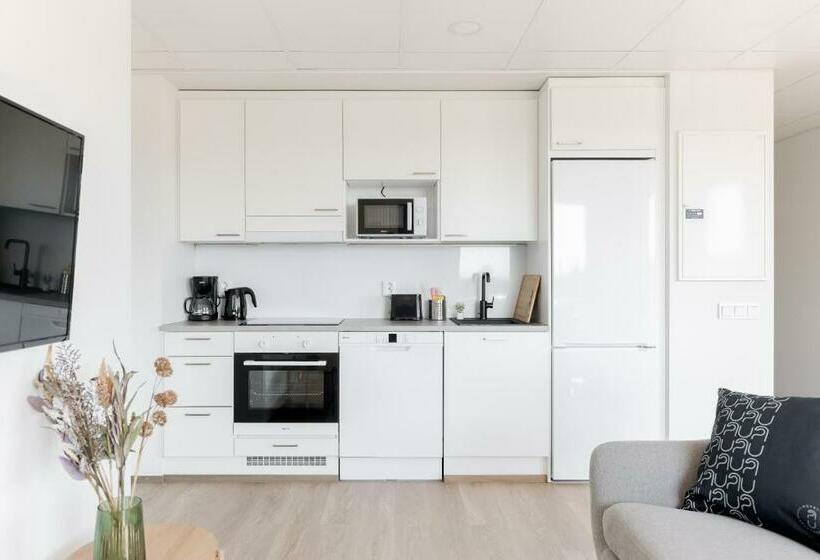 침실 1개 발코니 아파트, Serviced Apartments Pirkkala By Uhanda