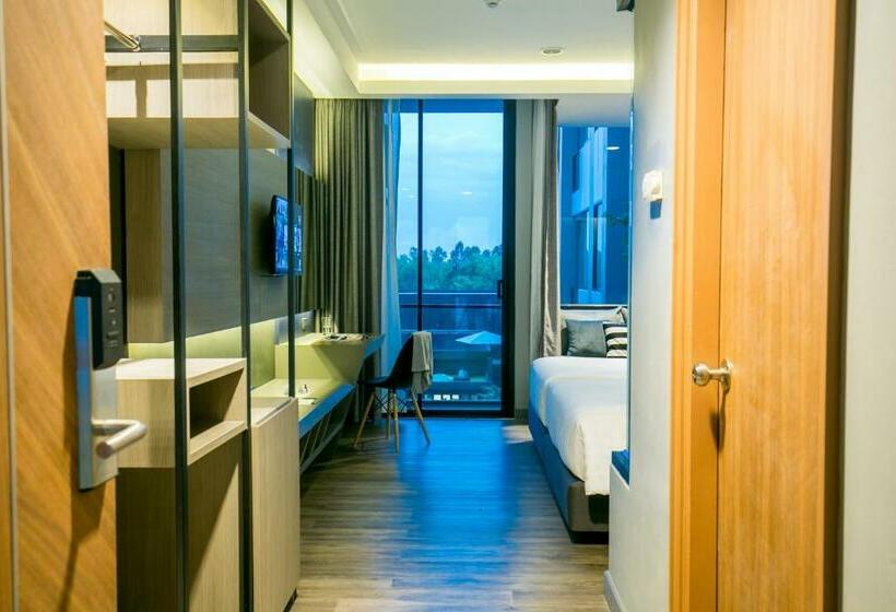 Номер Deluxe, The Crystal Hotel Buriram   Formerly X2 Vibe Buriram