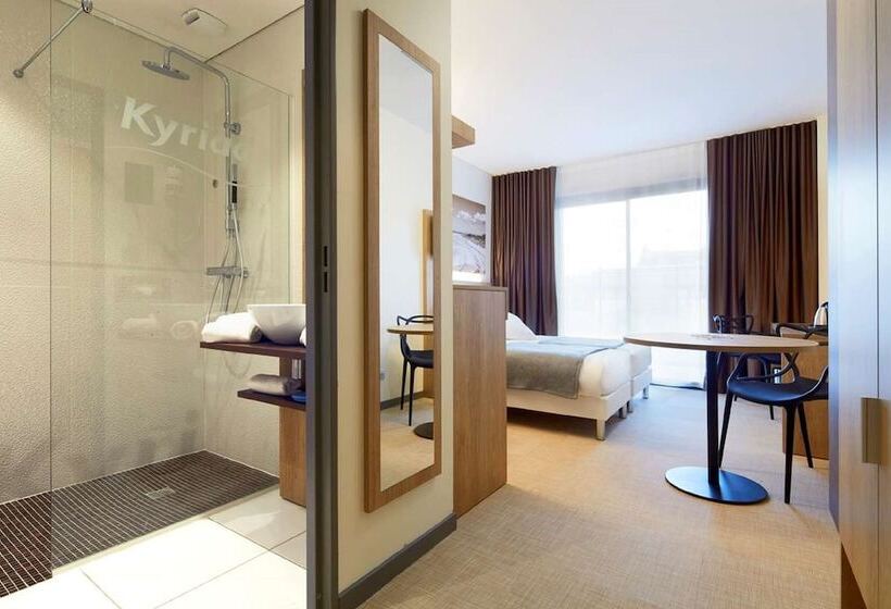 Апартаменты 1 Спальня с Видом, Kyriad Prestige Residence & Spa Cabourg Dives Sur Mer