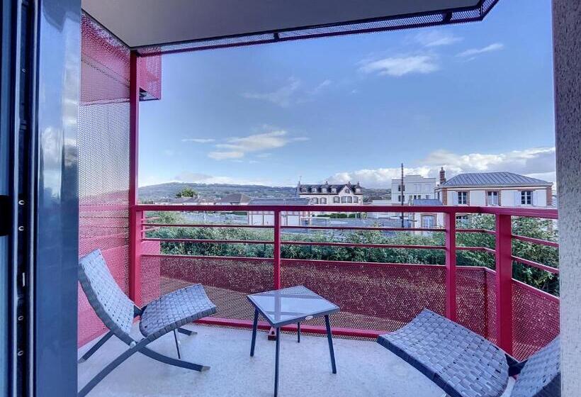 Апартаменты 1 Спальня, Kyriad Prestige Residence & Spa Cabourg Dives Sur Mer