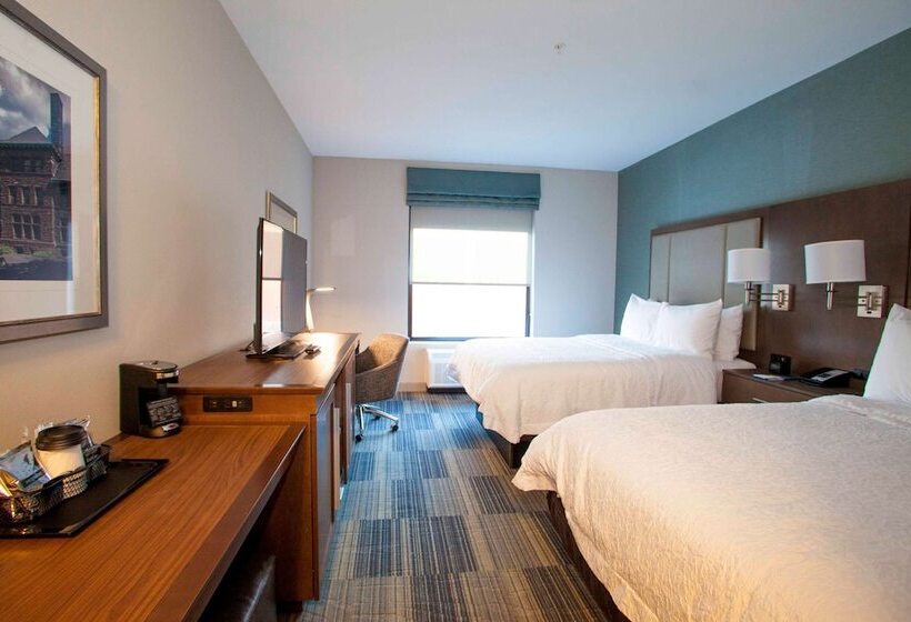 Номер Стандарт 2 Двуспальные Кровати, Hampton Inn & Suites Downtown St. Paul