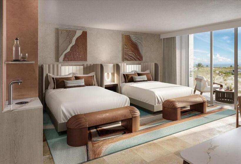 اتاق لوکس با تخت دو نفره بزرگ, Salterra, A Luxury Collection Resort & Spa, Turks & Caicos 