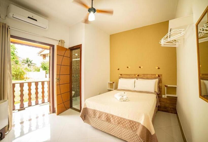 발코니 디럭스 룸, Pousada Cantinho Do Sossego Paraty Tem Piscina Com Vista Pra Montanha, Salão De Jogos, Café Da Manhã