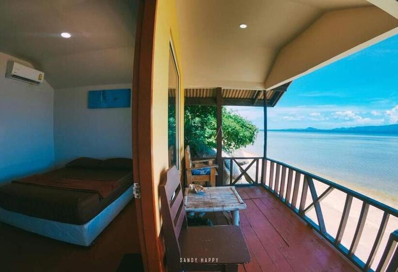标准间带阳台, Golden Beach Resort Koh Phangan