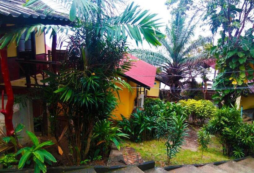 带花园景观的标准洋房, Golden Beach Resort Koh Phangan