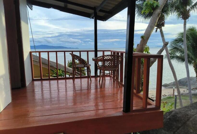 바다 전망 스탠다드 방갈로, Golden Beach Resort Koh Phangan