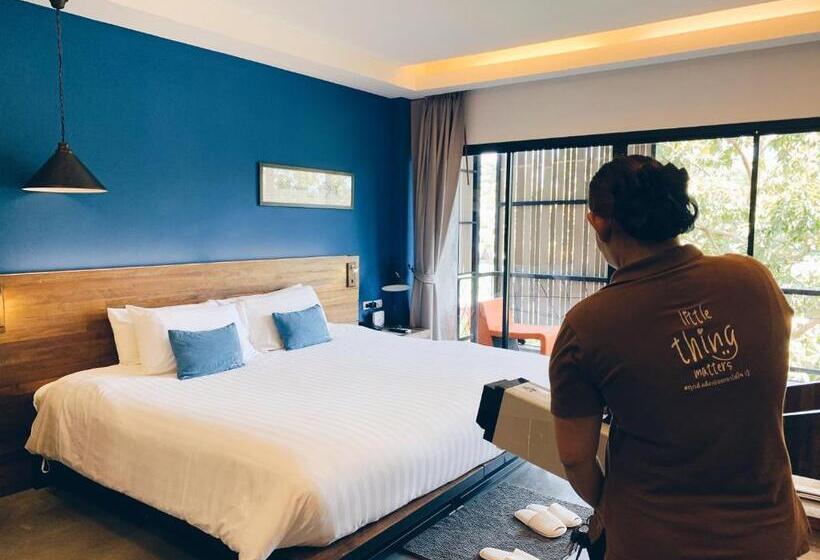 디럭스 룸, Amphawa Nanon Hotel & Spa