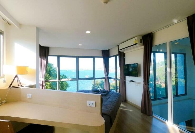 Suíte Cama King, Sonrisa Srirachaที่พักติดทะเล