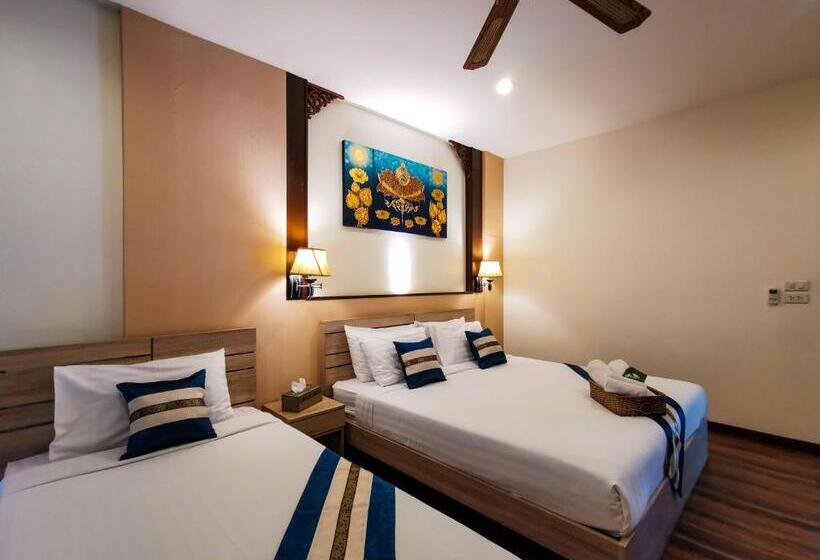 디럭스 트리플 룸, Qg Resort