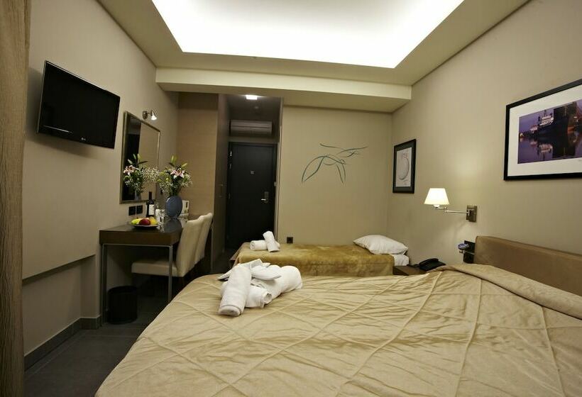 Superior 3 pers. Havudsigt, Harmony Rooms Nafplio