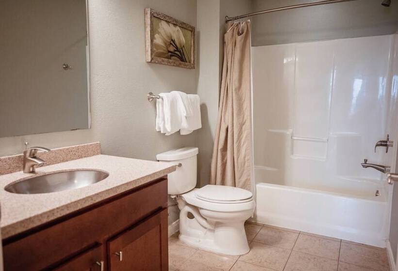 Quarto Estandar Cama Casal, Holiday Inn Club Vacations Galveston Seaside Resort By Ihg
