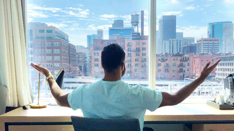 스탠다드 룸 킹사이즈 침대, Indigo Denver Downtown  Union Station, An Ihg