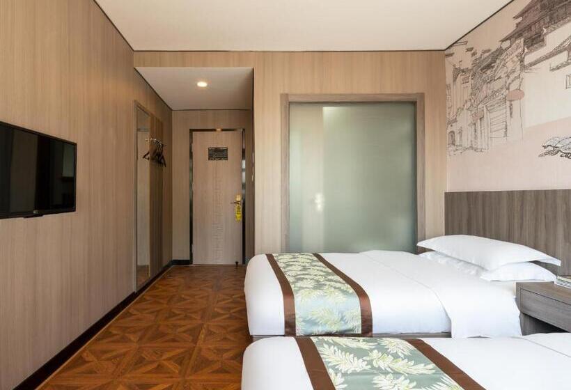 اتاق استاندارد, East Sacred Hotel ᴸᴱo   Foreign Accept   Two Minutes Walk To Subway 丨tourism Service English Speakin