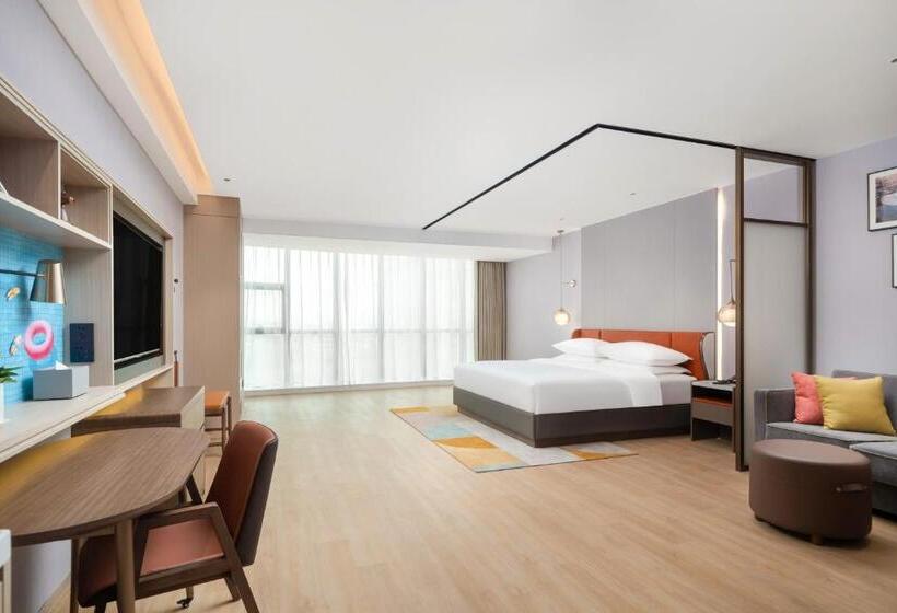 豪华园景房, Home2 Suite By Hilton Dongguan Shijie